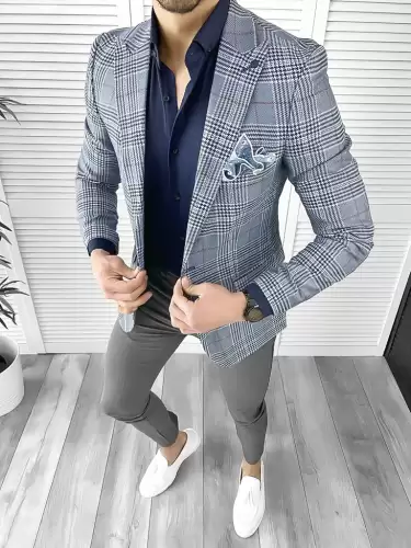 Sacou barbati slim fit 1041 i6-6