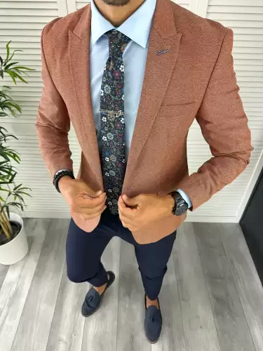 Sacou barbati slim fit 12838 13-2