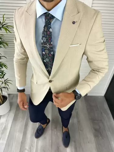 Sacou barbati slim fit 12855 56-3