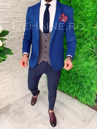 Sacou barbati slim fit premium ZR  A4603  O2-4.1