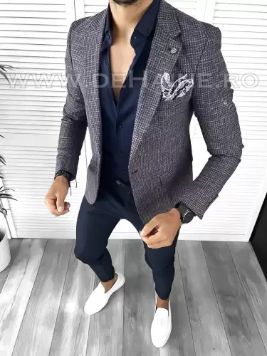 Sacou barbati slim fit ZR A8745  19-3.3