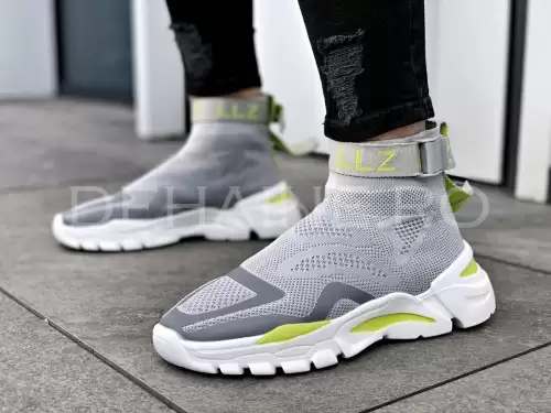 Sneakers barbati LZZ gri ZR A8592 N5-4