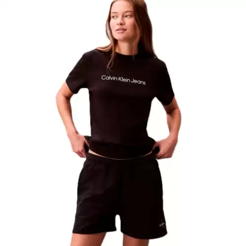 Sort Calvin Klein MONOLOGO FRENCH TERRYSHORT
