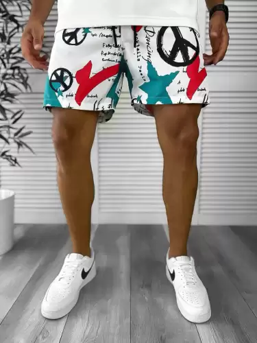 Sort de baie cu imprimeu 12803 I5-2