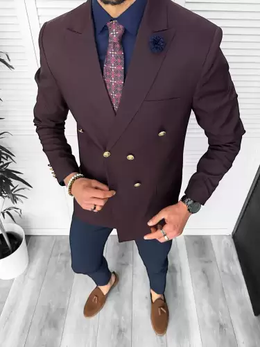 Tinuta barbati smart casual Pantaloni + Sacou + Batista 11871