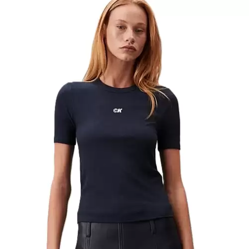 Tricou Calvin Klein A- Modal Rib Tee (essential)