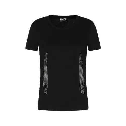 Tricou EA7 TRAIN LOGO SERIES W TEE SS TAPE