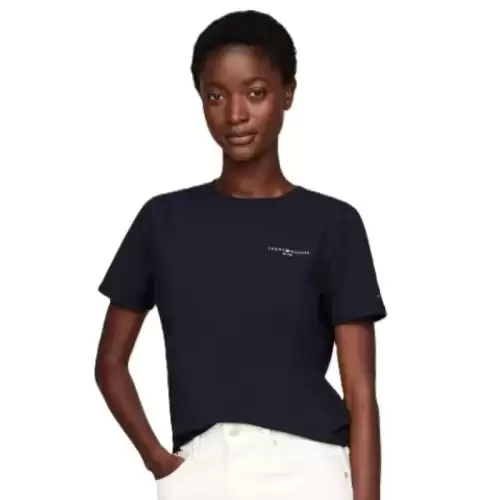 Tricou Tommy Hilfiger 1985 REG MINI CORP LOGO C-NK SS