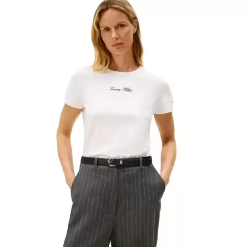 Tricou Tommy Hilfiger CLASSIC SCRIPT REG SS TEE