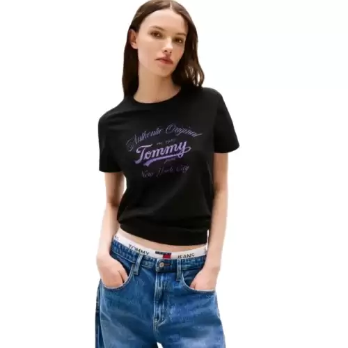 Tricou Tommy Hilfiger TJW REG ESSENTIAL LOGO 1 TEEEXT