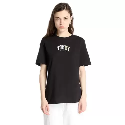 Tricou Tommy Hilfiger TJW RLX COLOR VARSITY TEE