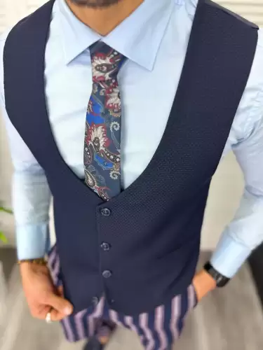 Vesta barbati eleganta bleumarin 11834 D6-3.3