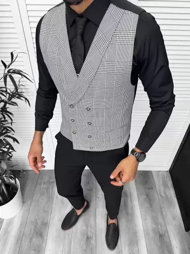 Vesta barbati eleganta slim fit 13272