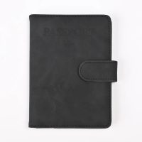 Husa pasaport unisex, Kaida PT1294, Negru