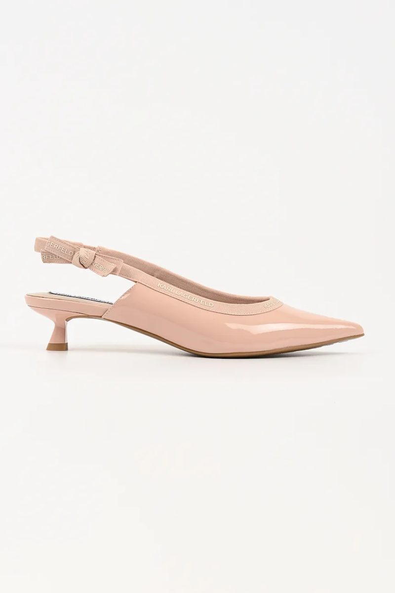 Karl Lagerfeld  stiletto din piele Pasha