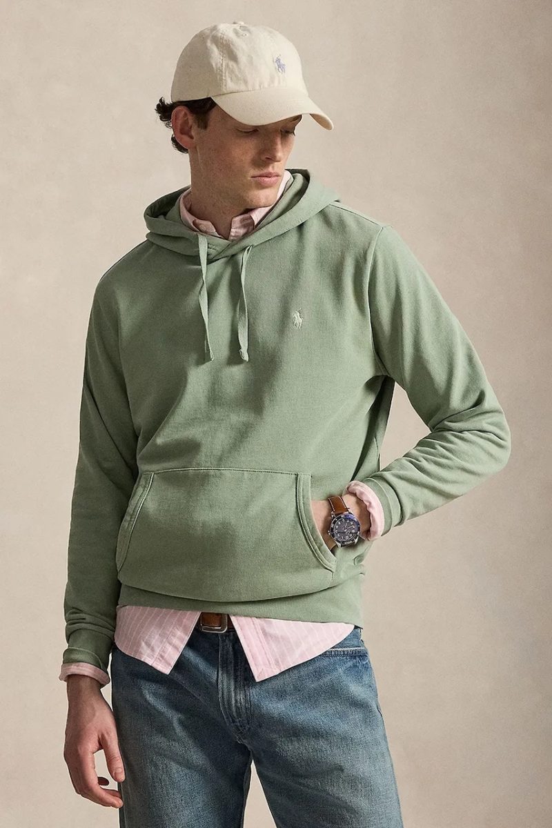 Polo Ralph Lauren  hanorac cu glugă pentru bărbați din bumbac